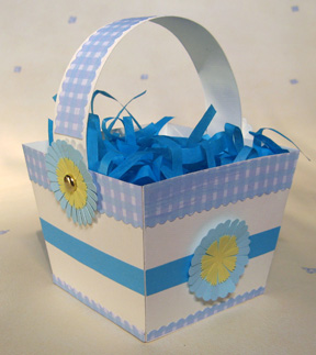 is basket today project crafts used can be an basket Our  Easter that  also other  paper for